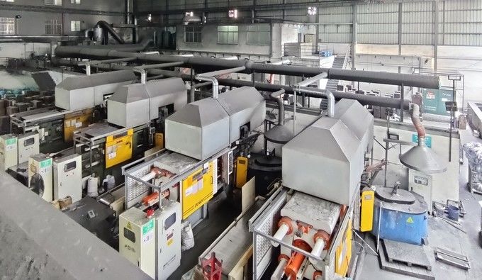 ZHONGSHAN WOSEN LIGHTING TECHNOLOGY CO., LTD. linea di produzione del produttore